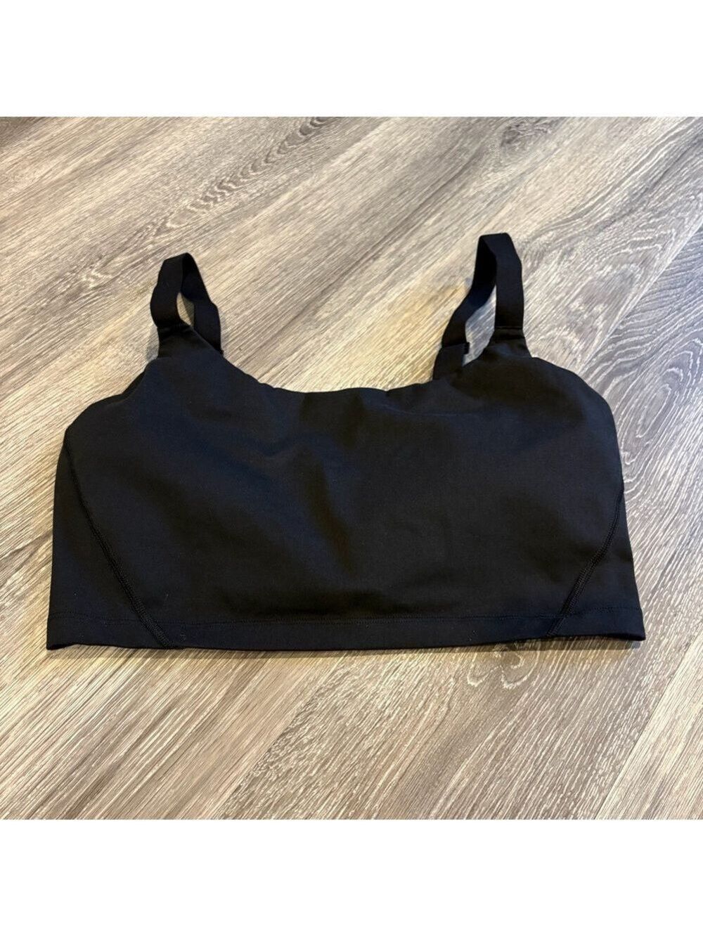 OFFLINE by Aerie Real Me Black Cropped Sports Bra Medium Light Support